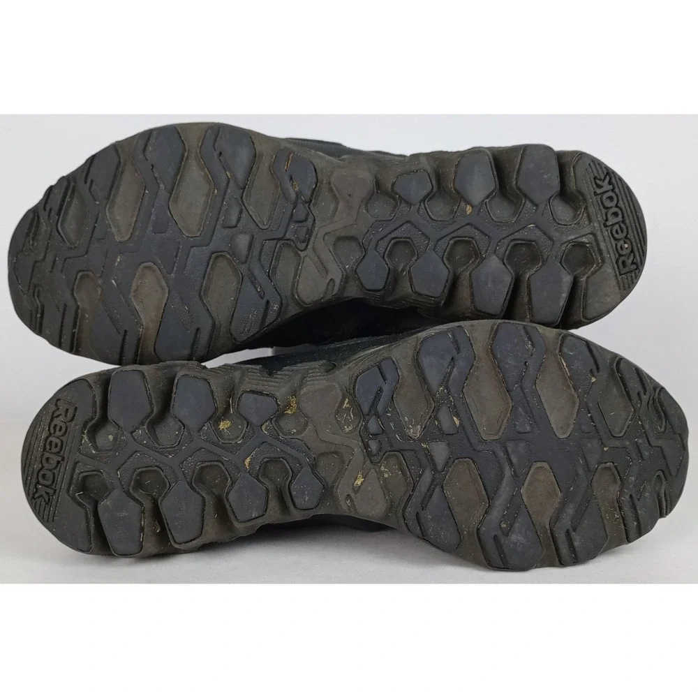 Reebok Men's 12 Black Zigtech Sneakers Running Shoes